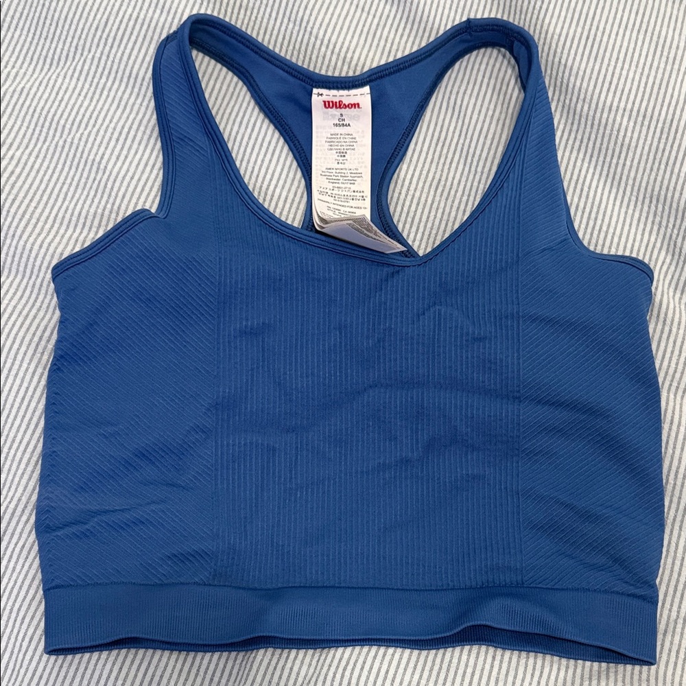 Wilson Brami/ cropped tank w/ bra Small